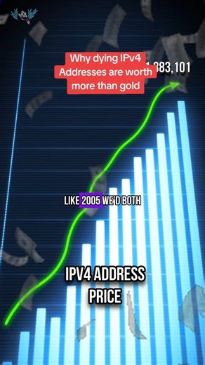 Speedify on Instagram: "IPv4 addresses have quietly become one of the most valuable assets in modern networking and today they’re powering everything from AI infrastructure financing to data-center expansion. With the global IPv4 pool exhausted at ~4.3 billion addresses, the secondary market has exploded. Data centers, ISPs, cloud providers, and hosting companies now treat IPv4 blocks like digital real estate, using them as collateral for multi-million-dollar loans. In this video, we break down 