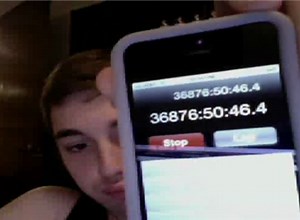 Most Hours Logged On An iPhone Stopwatch