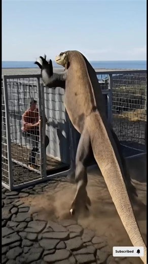 World’s Most Dangerous Lizard Attacks the Cage |