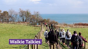 Nothing beats a good walk and a chat! ❤️ WalkieTalkies are climbing mountains and tackling mental health at the same time 👏 😌 | BBC Dorset