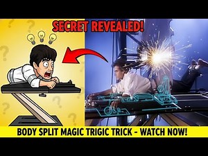 Body Split Magic Trick Revealed | David Copperfield Magician