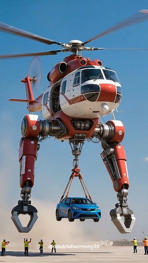 21K views · 210 reactions | Robotic and Advance Helicopter lifted a Toyota car 勞 #toyota #fblifestyle #helicopter | DoubleHarmony20 | Facebook