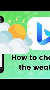 How to check out the current weather on Bing - Your AI Copilot?