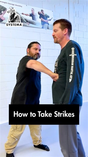 The key to taking strikes is the skill to disperse the energy of impact and to avoid pain and damage. There are 3 ways to control the impact: - Internally, through breathing and relaxation - Externally, through body movement - Plus, feet movement to further minimize contact. HOW TO TAKE STRIKES class with Matt Hamilton this Wednesday, October 1st. 6:15 - 7:15PM Breathing Class 7:30 - 9:00PM How to Take Strikes Join in-person at Systema HQ Toronto gym. 💪 Check the Class Schedule here: https://bi