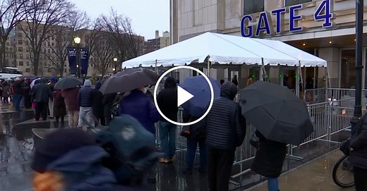 Opening Day at Yankee Stadium for Vaccinations