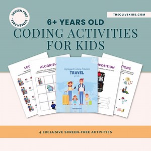 4 Coding Activities for Kids | Quiet Book Activities - Etsy Australia