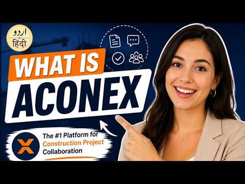 How to Navigate Aconex | Complete Aconex Navigation Tutorial in Urdu/Hindi