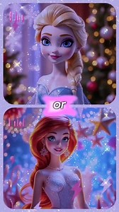 77K views · 1.4K reactions | Elsa vs Ariel♥️comment your fav!! #reels #shorts #viralshorts #cute #trending #makeup #fashion #fyp #trending #funny #fyp #barbie #disney #frozen #princess #funnyvideos | Lyla Disney | Facebook