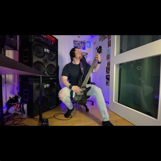 Children Of Bodom - Lil' Bloodred Ridin' Hood (Bass Cover)