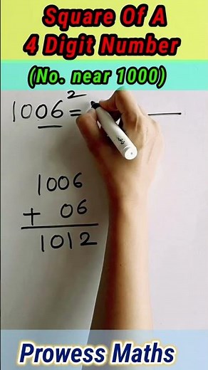 Find Square of a 4 Digit Number |Shortcut Trick|#shorts #MathTricks #PayalNayak