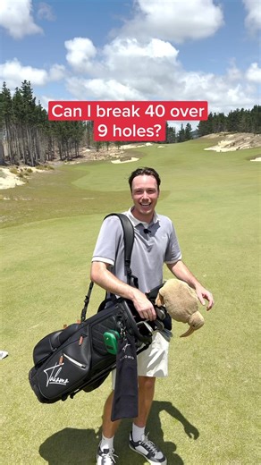 Breaking 40 Over 9 Holes at Arai Links Golf Course