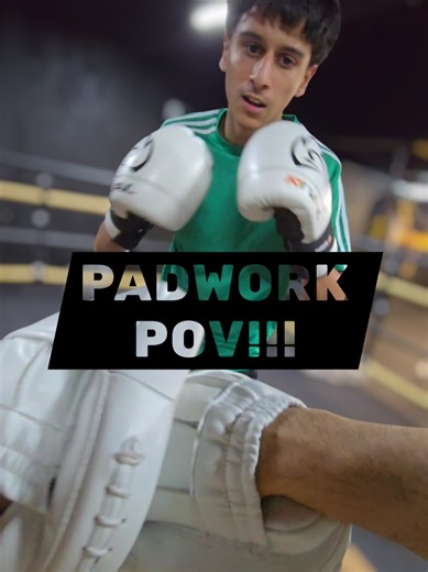 See it from my point of view... #pov #boxing🥊 #padwork #fyp #workout