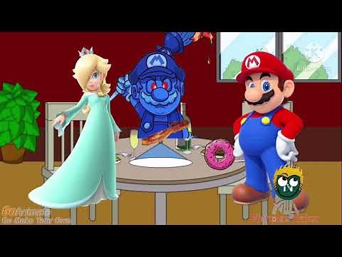 Shadow Mario Misbehaves At Breakfast And Gets Grounded