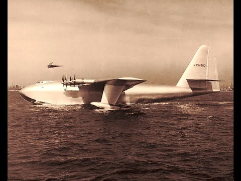 The Spruce Goose: Howard Hughes' Legendary $23 Million Flying Boat's Only Flight (1947)