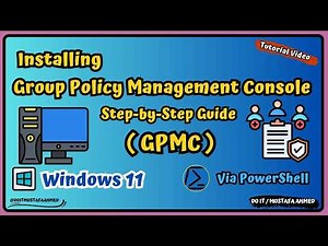 How to Install Group Policy Management Console (GPMC) on Windows 11 ✔
