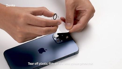 How to install our lens protector?