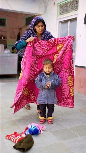 रूद्र को सर्दी लग रही है 🤣😱 #shorts #winter #comedyshorts