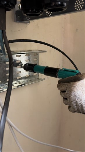 Cable Tray Installation Techniques with Nailing Gun