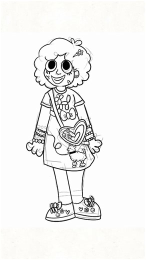 PINKIE PIE AS A HUMAN not my best design but whatever #mlp #redesign #art #fanart #characterdesign