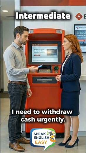 Card Trouble at the ATM? 💳 3 Levels of English