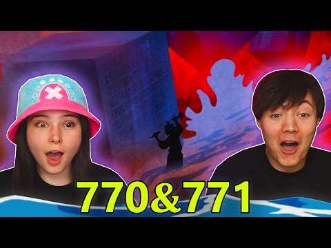 THE KOZUKI CLAN MADE PONEGLYPHS?! 👒 One Piece Ep 770 & 771 REACTION & REVIEW