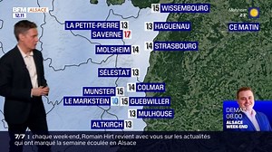Météo Alsace: un samedi ensoleillé, jusqu'à 26°C à Mulhouse