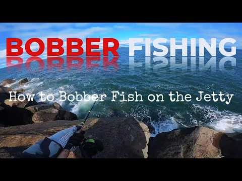 How to BOBBER fish on the JETTY | Rockfish and Lingcod