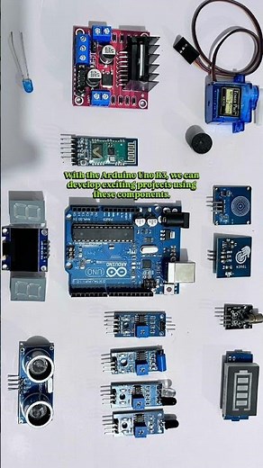 Arduino???#arduino#techshorts#experiment#diy#project#light#sensor#modules#ir#motor#r3#like#subscribe