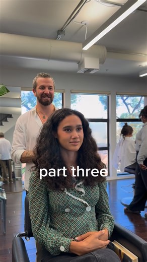 part 3 | my client and I discuss a razor cut | / shag fairy hair cut that’s personalized to her hair texture/ curly hair | curly hair consultation with @mightyolivia | content by @bellzo0 #hairtransformation #curls #fairyhaircut #shag #mullet | Curlvision
