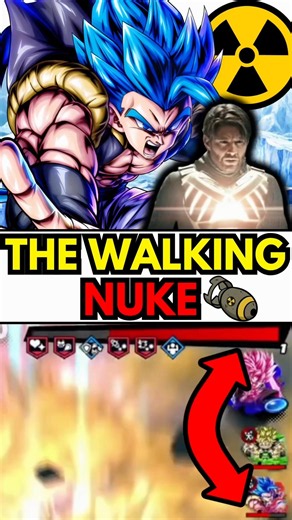 😱ULTRA SSB GOGETA IS A WALKING NUKE! (DRAGON BALL LEGENDS) #dbl #dblegends