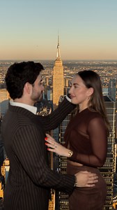 I shot this right before I proposed to Emily, and even though I’m usually cool, calm, and collected, the nerves were REAL that day. I didn’t know how I should style my hair or my suit, and was overthinking every detail. In the end, it all worked out perfectly. This is one of the biggest moments in a man’s life, so I’m still on cloud 9. I’m excited to share the behind the scenes of how it all went down on YouTube soon 🎥 Hair and fragrance by @forteseries Suit and shirt by @suitsupply Shoes by @c