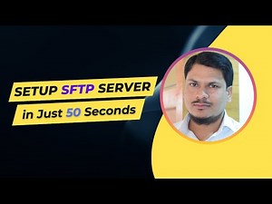 (Solved) How to Setup SFTP Server within 50 Seconds 😊 | Docker SFTP Server | VSFTPD Server