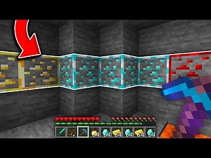 Minecraft UHC pero los ORES estan en una CAPA
