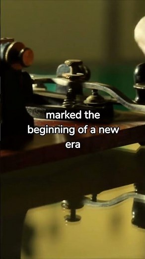 Invention of the Telegraph by Samuel Morse (1830s)