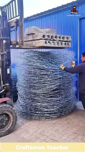 Compressing Steel Wire with Pure Force #shorts #steelwork #craftsmanship