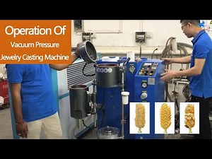 Operation guide of SuperbMelt vacuum pressure Jewelry casting machine for Gold/silver rings