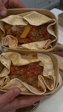 Jalapeño cheese burrito, bowls