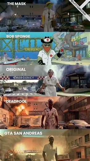 Original Joker explosion scene vs. others - Meme