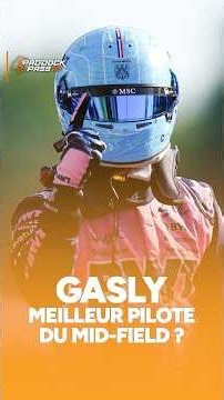 "Gasly est trop bon pilote pour le mid-field"