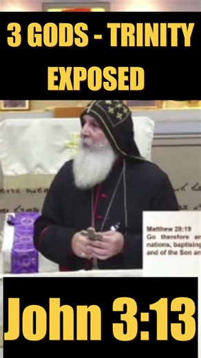 The Trinity Deception Exposed #Trinity #Oneness