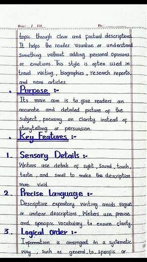 Types of Expository Writing | Complete Notes for BS 3rd Semester Students