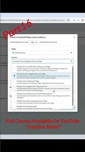 Create Custom Audience from Facebook Page 🔥 | Meta Ads Manager Tutorial