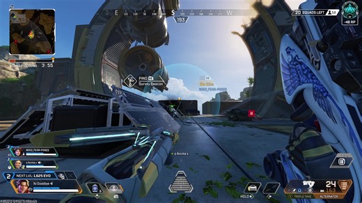 Accidental Map Scan in Apex Legends