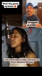 1.3M views · 37K reactions | YOU DON'T HAVE TO SAY YOU LOVE ME cover Jhasmen Edonga suportahan po natin si idol sa kanyang magandang boses. | Karaoke Selected Songs by Mars Caminos | Facebook