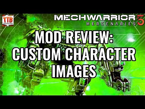 OVER 100 NEW CUSTOM CHARACTER IMAGES MOD! - MW5 Mod Reviews - Mechwarrior 5: Mercenaries MW5