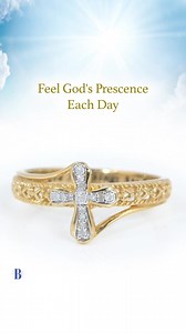 3.4K reactions · 274 shares | Sparkle with the strength and purity of faith with this beautiful diamond cross ring. Shop Now! | The Bradford Exchange | Facebook