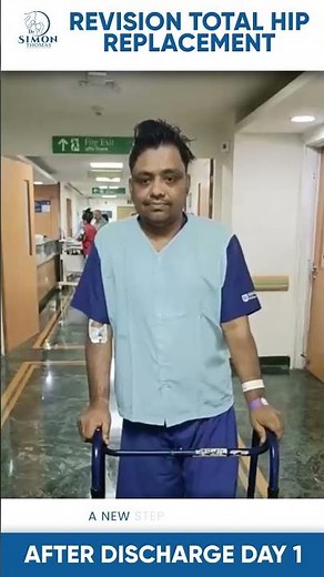 Revision Total Hip Replacement Patient After Recovery I Dr Simon Thomas I