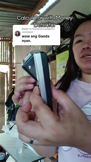 Calculator with Money Detector for Store Use