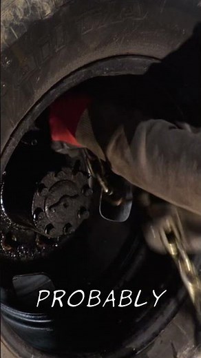 Removing Extreme Stuck Wheel from Truck