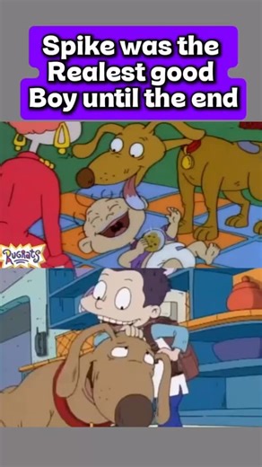 Spike was the bestest boy ❤️ #rugrats #spike #dogs #90skid #90snostalgia | 90's Nostalgia
